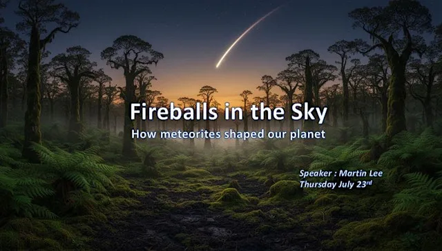 Fireballs in the Sky: how meteorites shaped our planet at Mexborough Church Hall