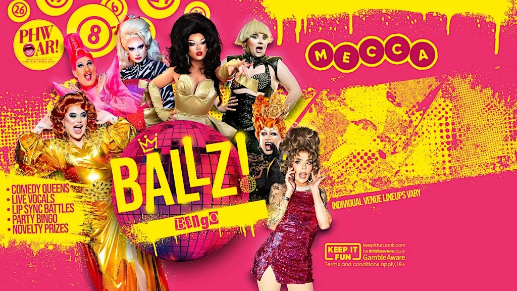 BALLZ! Bingo - Leeds at Mecca Bingo Leeds Crossgates