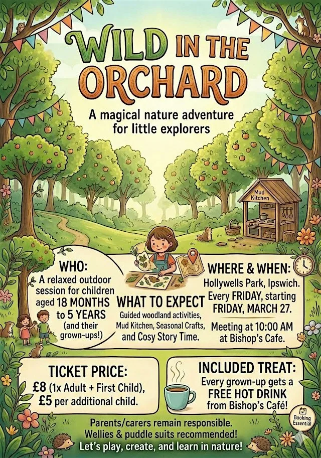 Wild in the Orchard at Holywells Park