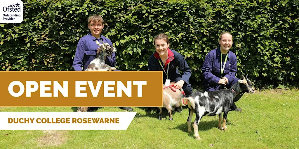Open Event at Duchy College Rosewarne