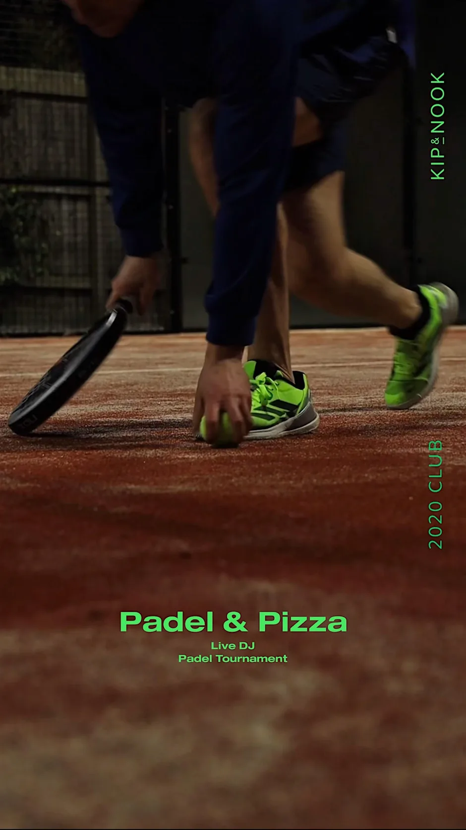 Padel & Pizza at Kip & Nook at Kip & Nook