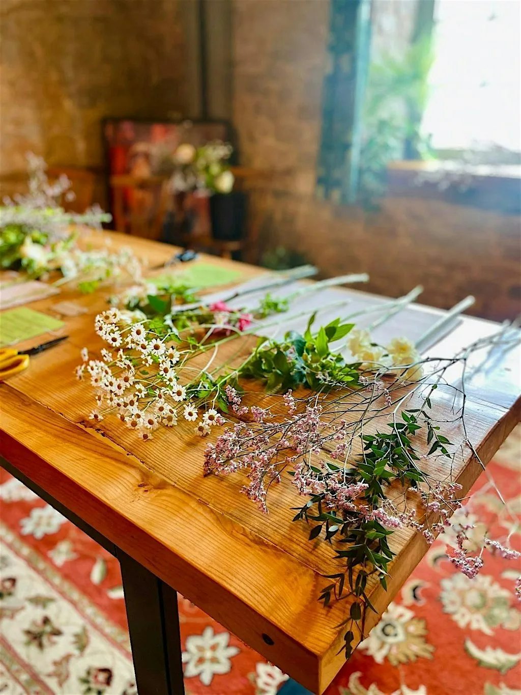 Balance & Bloom // Sun 27th September Floristry & Yoga Workshop // £35pp at Topsham Brewery & Taproom