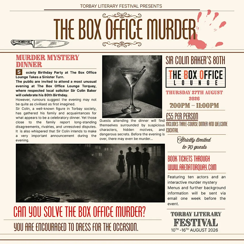 THE BOX OFFICE MURDER at Arena Torquay