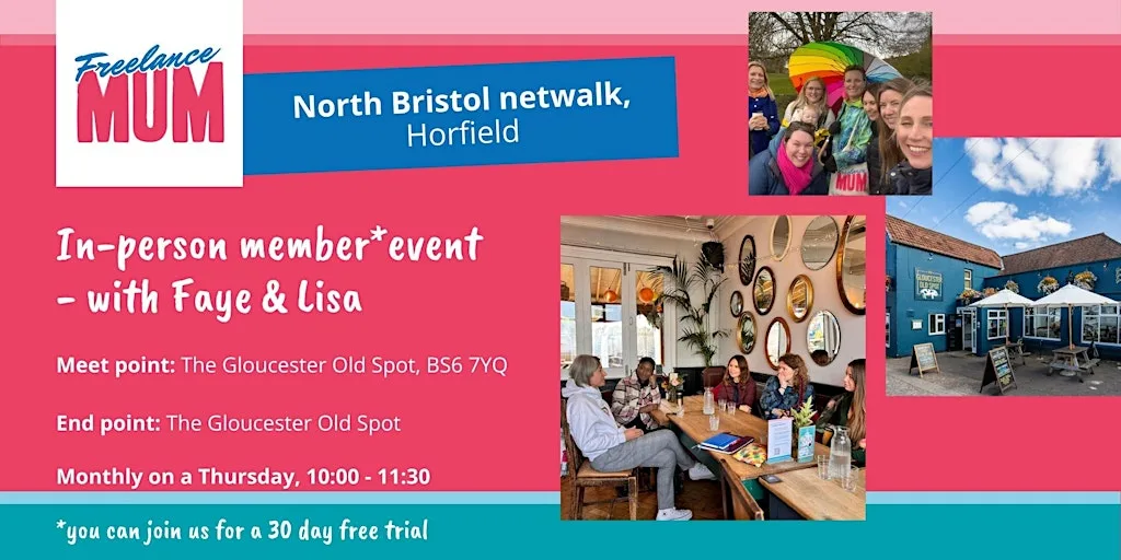 Freelance Mum Netwalk North Bristol: Business Networking