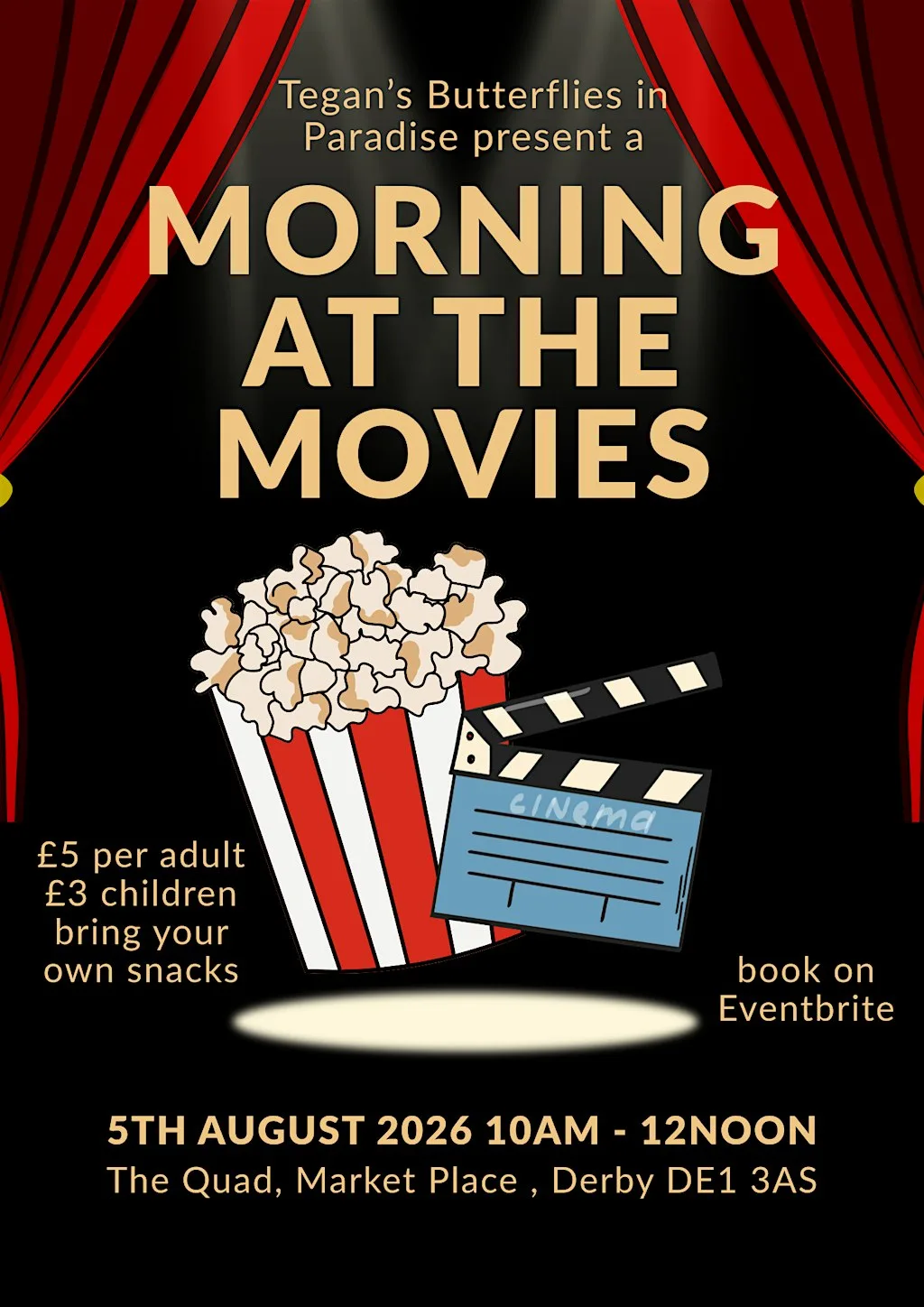 Morning at the Movies for children with SEND at Derby QUAD