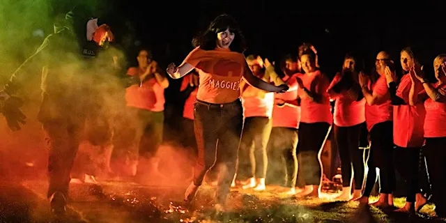 Maggie's Nottingham Firewalk 2026 at Ramsdale Park Golf Centre