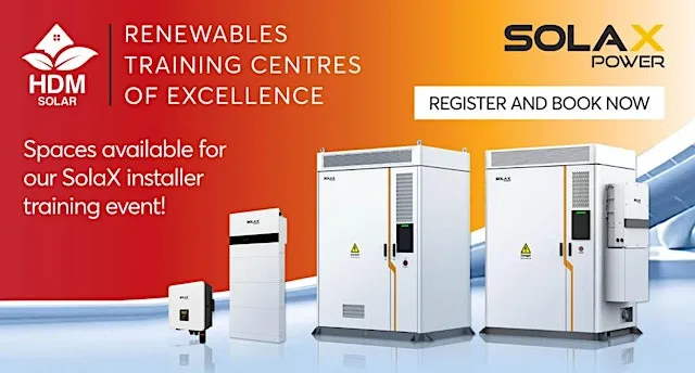 SolaX Technical and Product Training - Basildon at HDM Solar Basildon