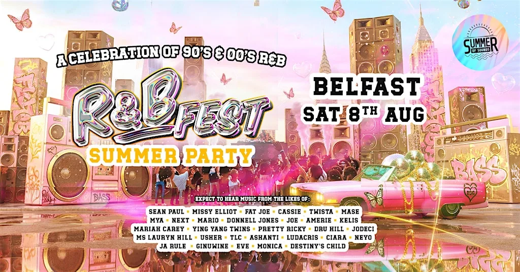 R&B Fest Summer Garden Party - Belfast at The Tipsy Bird