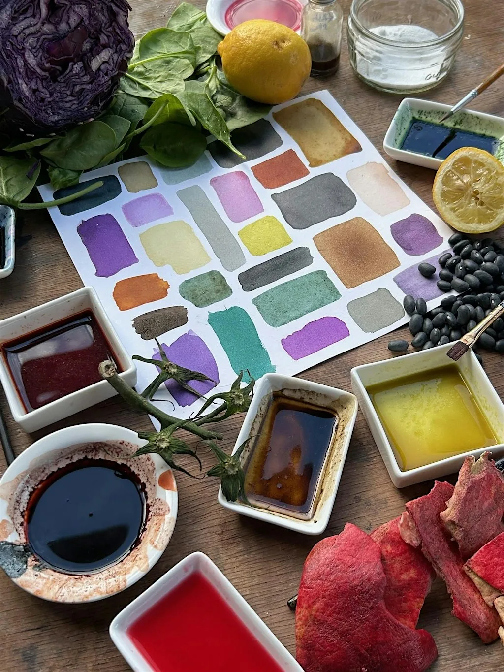 Botanical Ink Making Workshop at The Make Space
