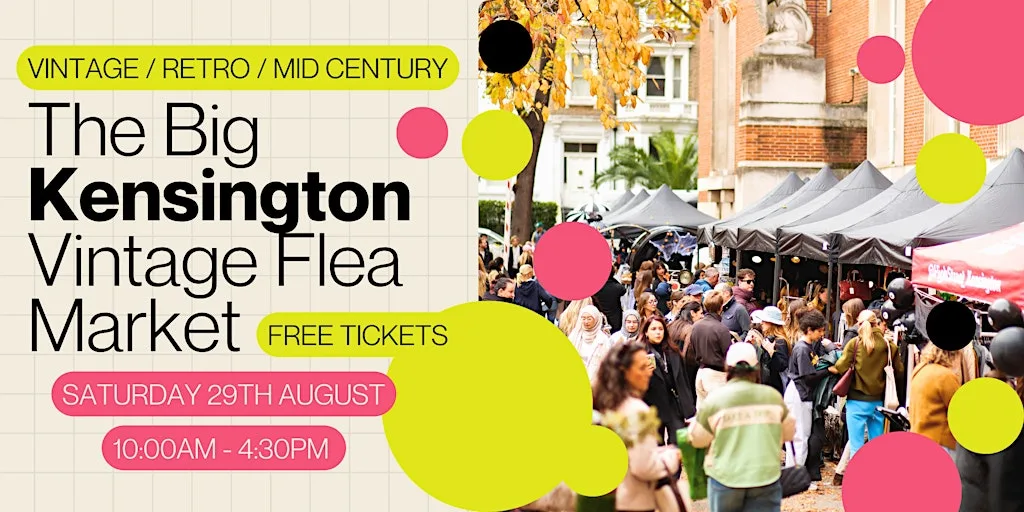 The Big Kensington Vintage Flea Market at Phillimore Walk
