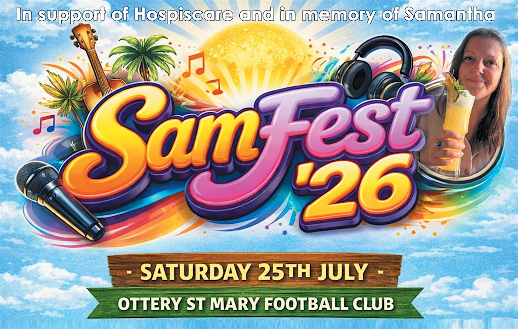 SamFest 26 at Ottery St Mary Football Club