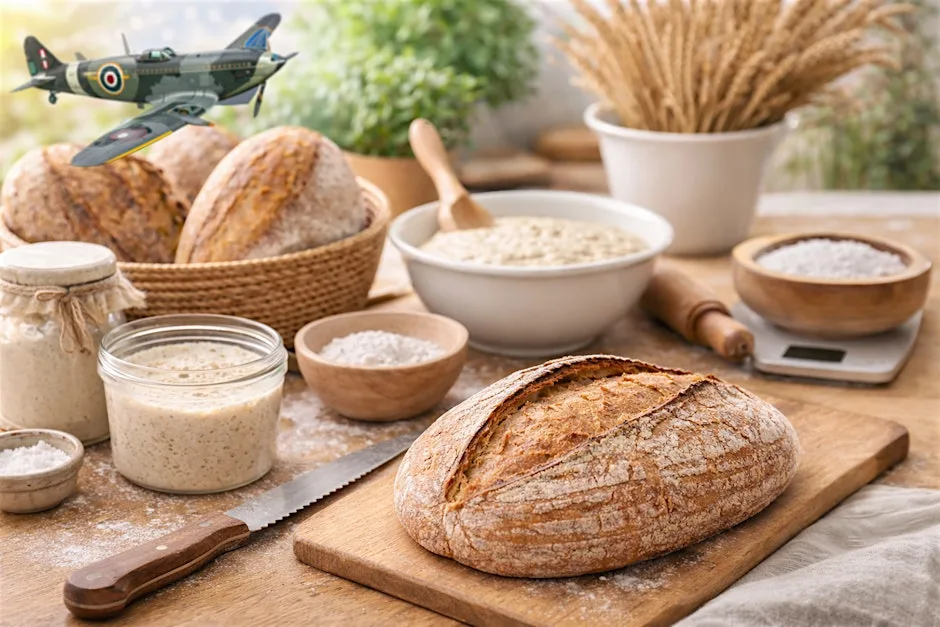 Sourdough Starter Course at Spitfire Cafe at Rudford Industrial Estate