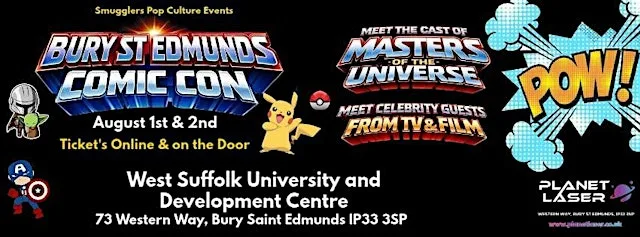 Bury st Edmunds Comic con at University and Professional Development Centre