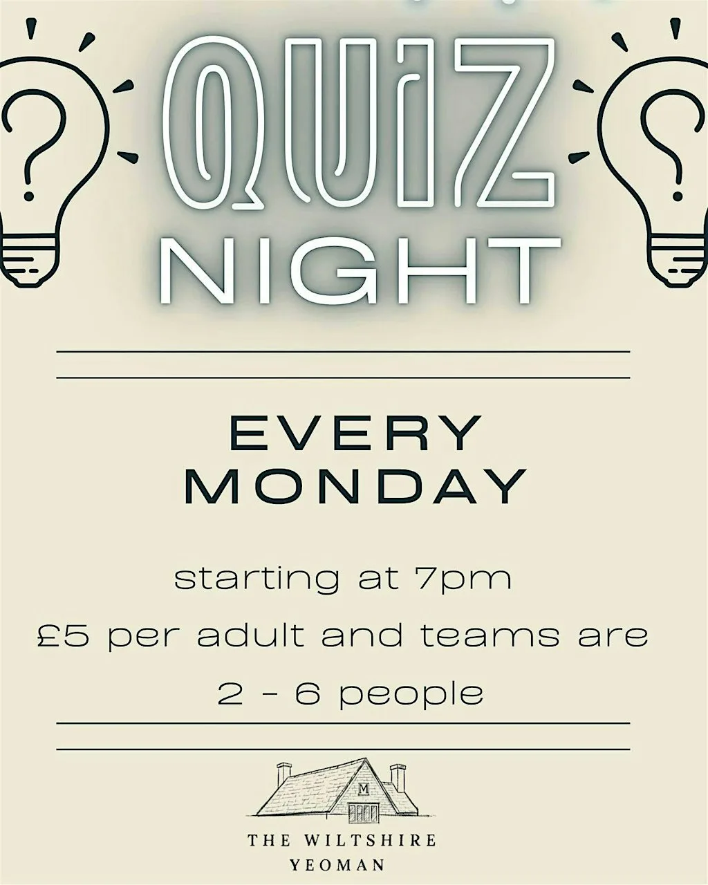 The Wiltshire Yeoman- Quiz Night at The Wiltshire Yeoman