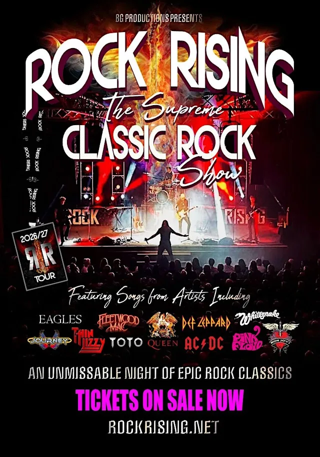 Rock Rising - The Supreme Classic Rock Show - The Barbican Centre Drogheda at The Barbican, St. Peter's Parish Centre