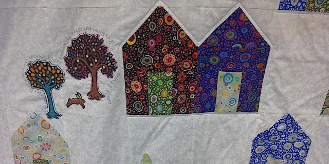Intermediate Quilting - Winter Village Quilt