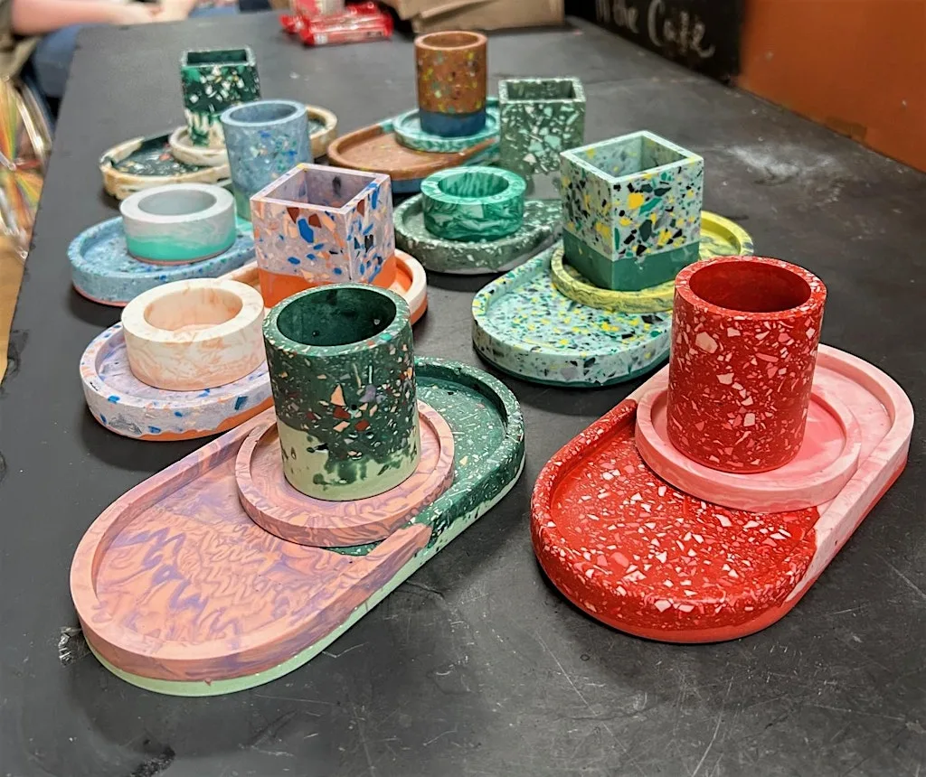 The Jesmonite Oval Tray Workshop in Hull  + Drink & Breakfast by Objectify