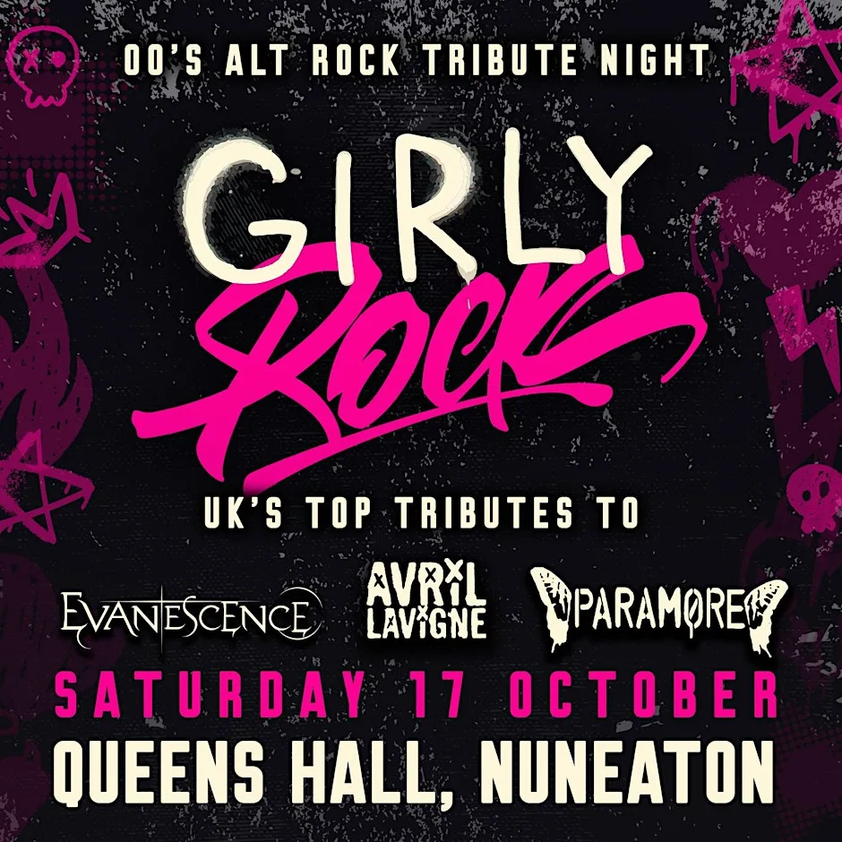 Girly Rock – Tributes to Evanescence, Avril Lavigne & Paramore at The Crew Rock Bar