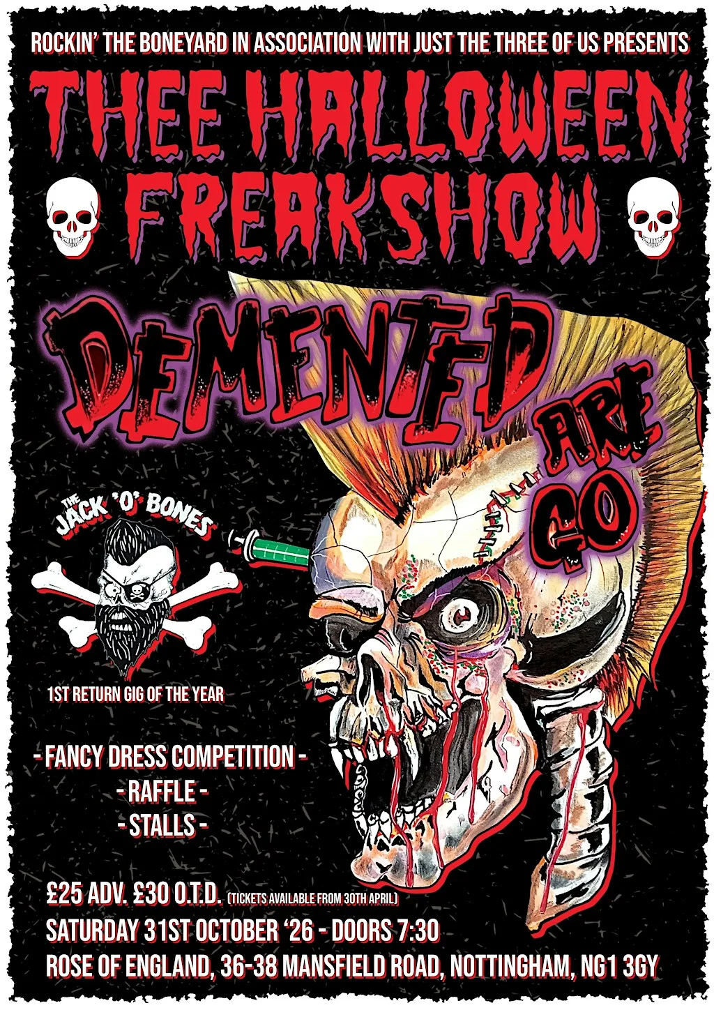 THEE HALLOWEEN FREAKSHOW