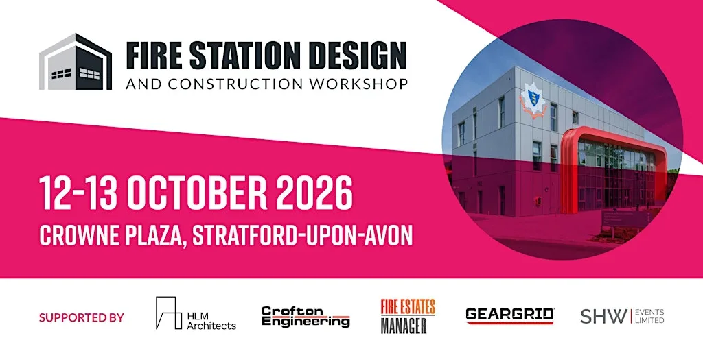 Fire Station Design and Construction Workshop 2026 at Crowne Plaza Stratford Upon Avon by IHG