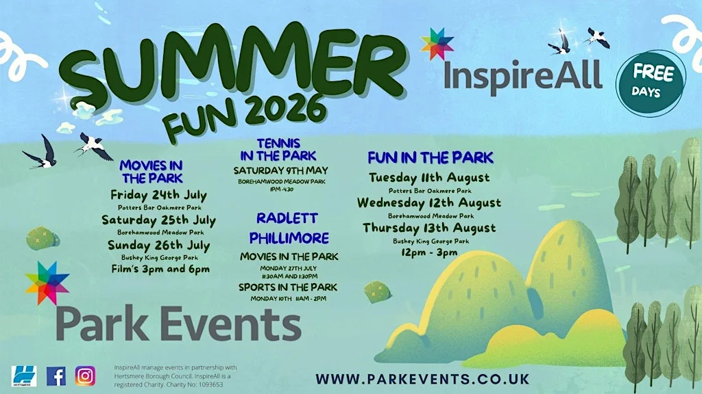 Fun In The Park- Borehamwood at Meadow Park