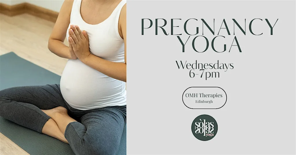Prenatal Yoga Edinburgh at OMH Therapies Yoga & Meditation Studio Edinburgh