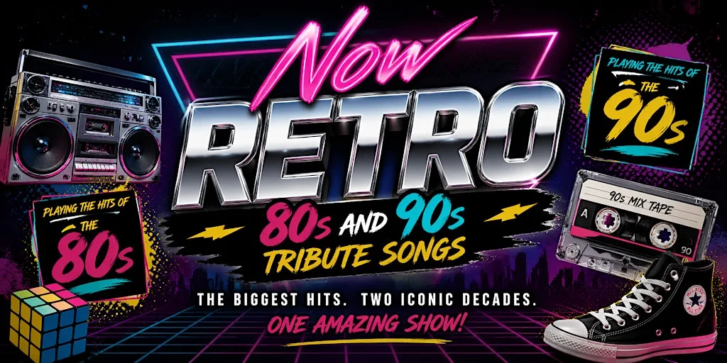 Now Retro! 80's & 90's Tribute at Everglades Hotel, Prehen Road, Londonderry