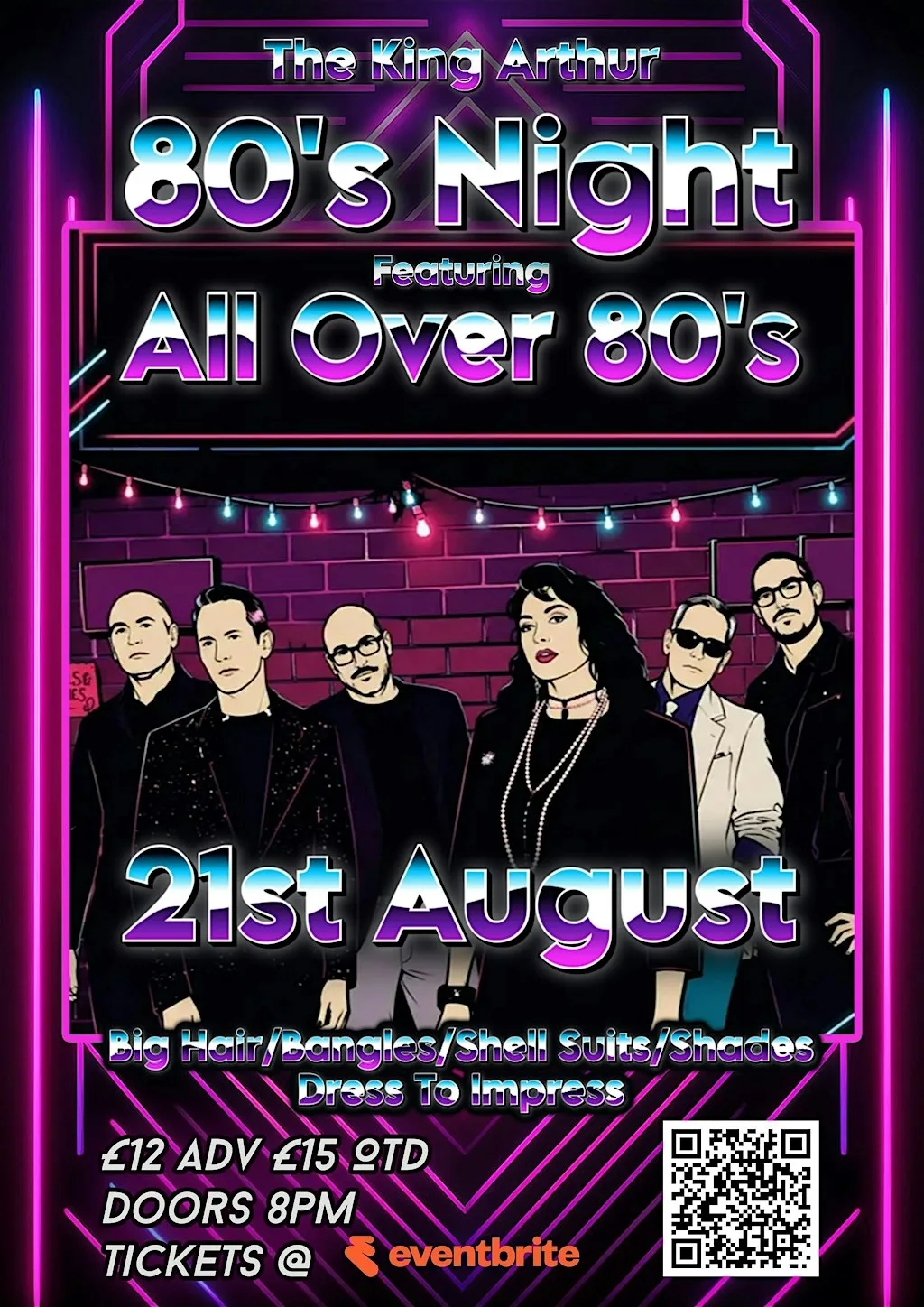80's Night at The King Arthur
