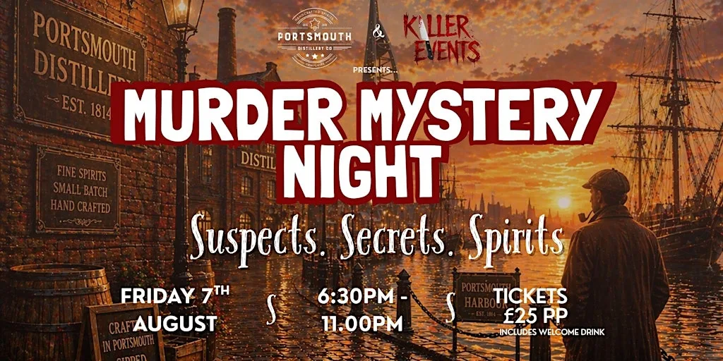 Murder Mystery Night at The Portsmouth Distillery at The Portsmouth Distillery Co.
