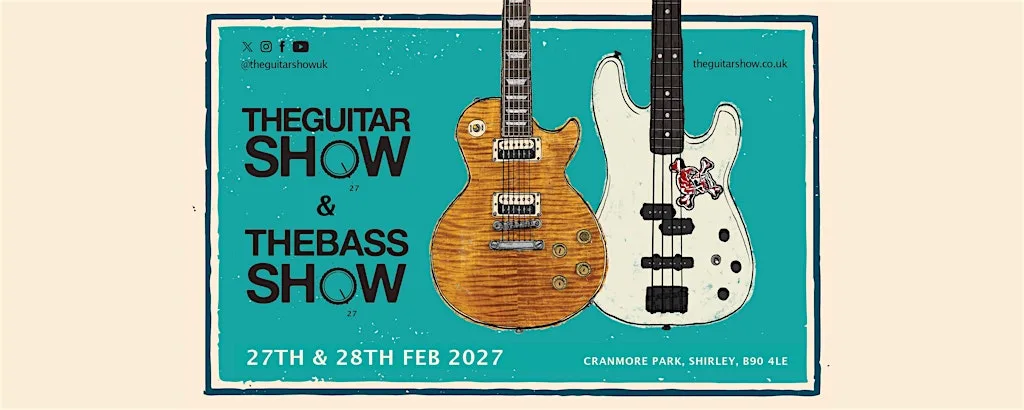 The Guitar Show | The Bass Show 2027 at Cranmore Park