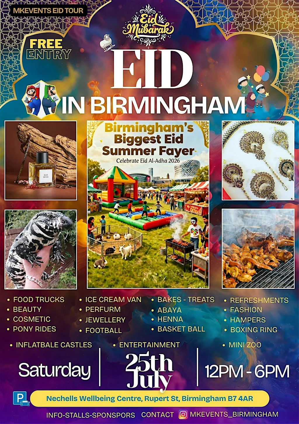 EID IN BIRMINGHAM SUMMER FAYER at Nechells Wellbeing Centre