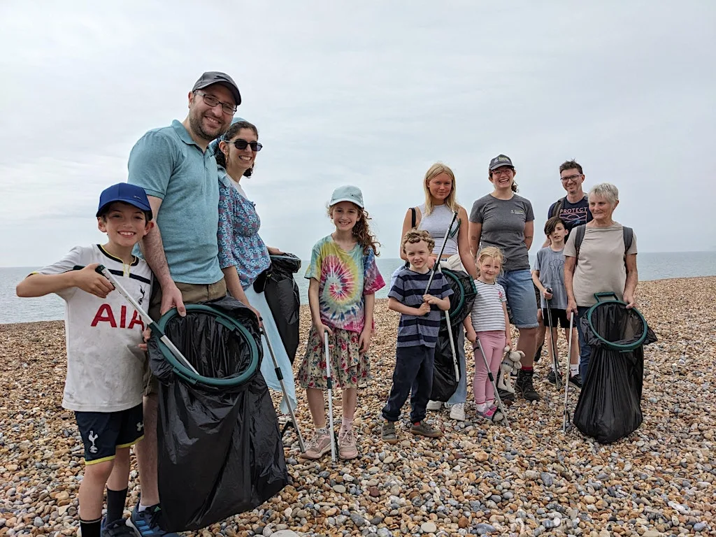 Summer Family Litter pick Rye harbour Discovery Centre(420337035) at Rye Harbour Discovery Centre