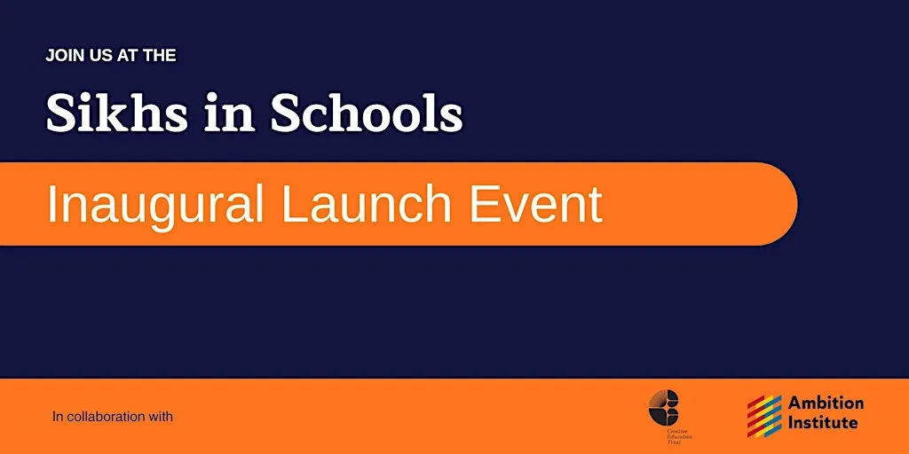 Sikhs in Schools: Inaugural Launch Event