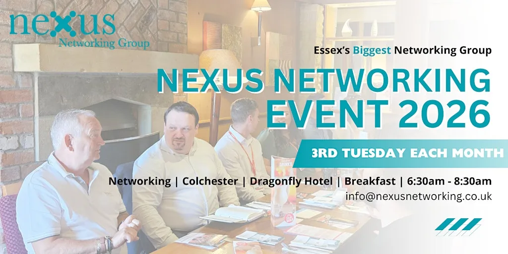 Business Networking - Colchester - Breakfast - Dragonfly Hotel at Dragonfly Hotel - Surya Hotels