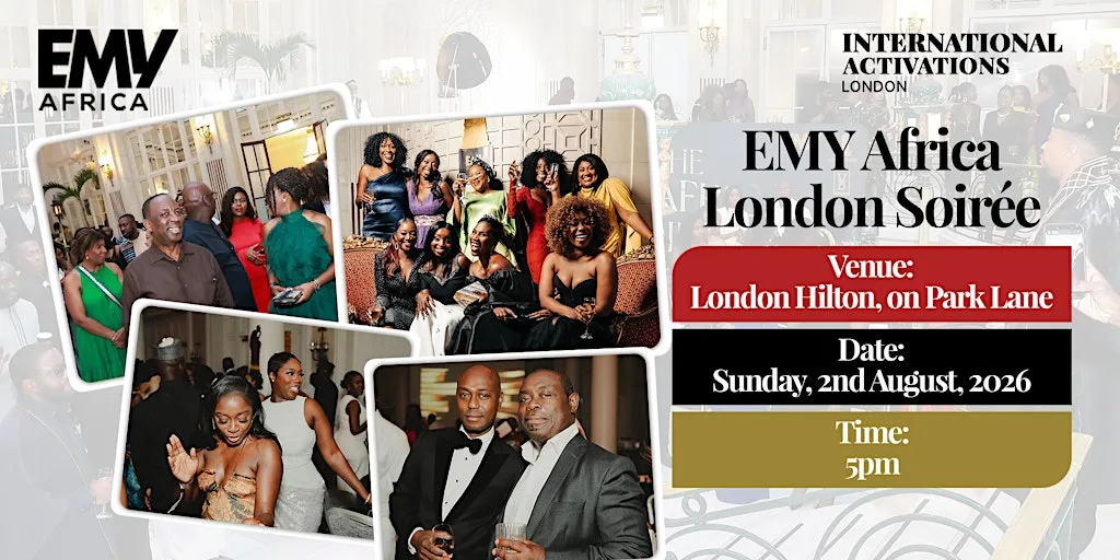 EMY Africa London Soirée