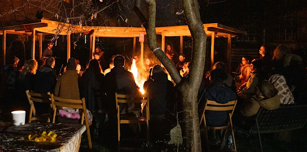 Fireside Session - Joyful Sacred Fire, Music & Sing Along ! at The Salisbury Centre