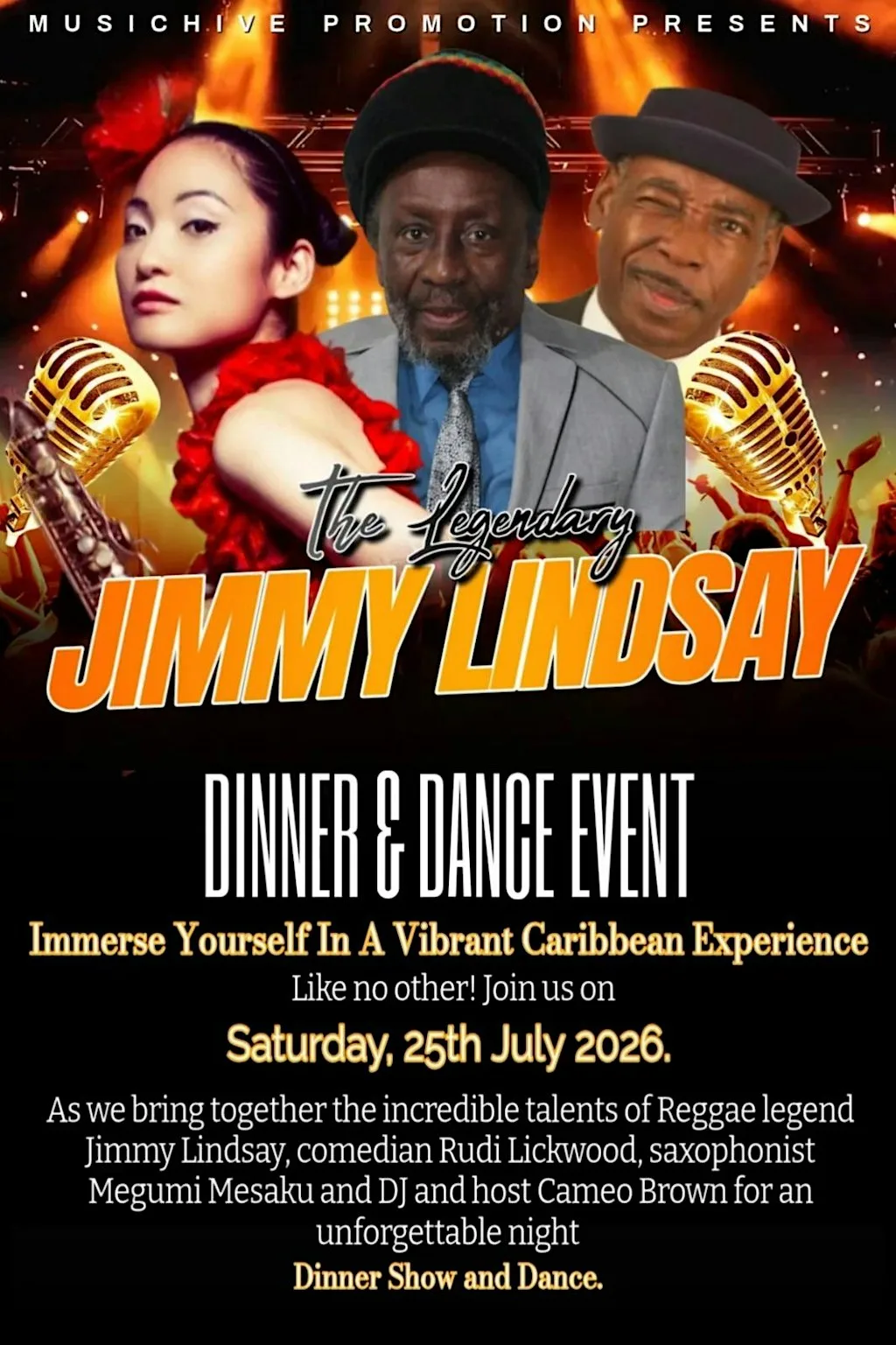 Musichive Present A Caribbean Experience at Jubilee Halls (Tulse Hill Estate)
