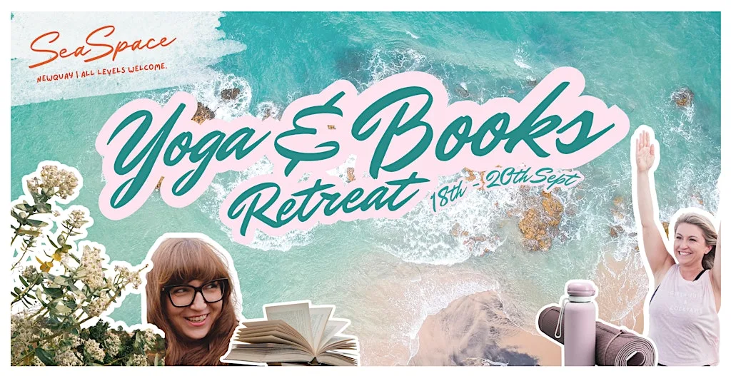 Yoga & Books Retreat with writer Laurie Bolger & yogi Gemma Bolger ☕️✨ at SeaSpace