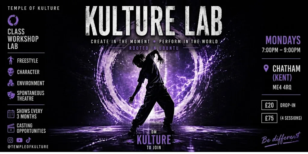 KULTURE LAB – Spontaneous Theatre & Freestyle Movement (Chatham) at Walter Burke Way