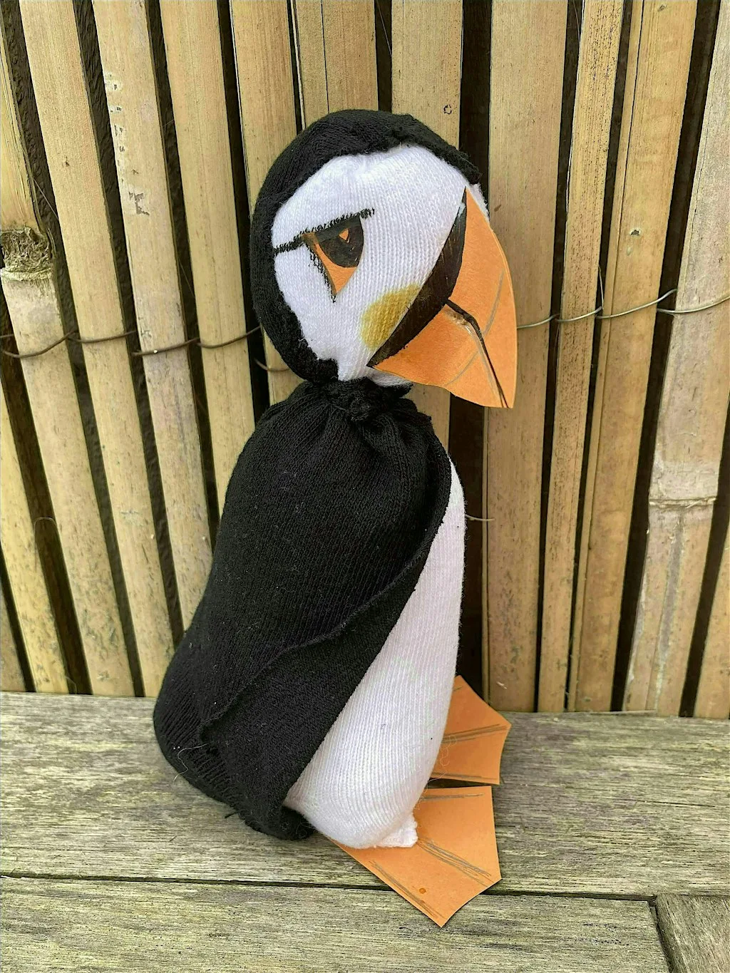 Sock Puffins! at Living Seas Centre