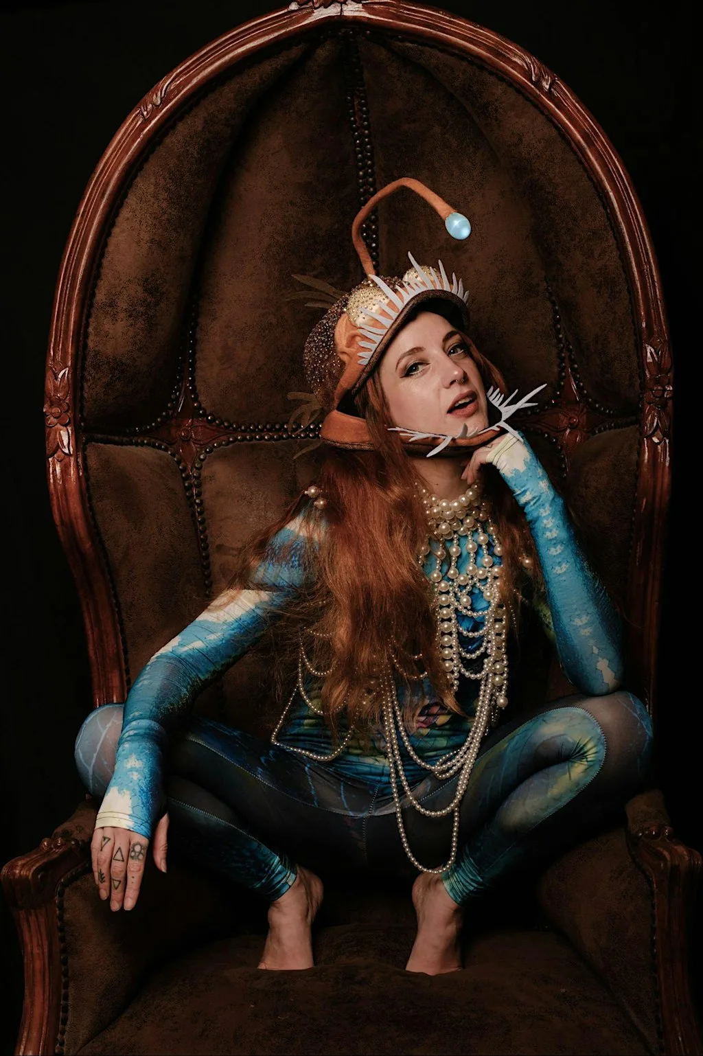 'Monster’- a spoken word performance in a private home in West London