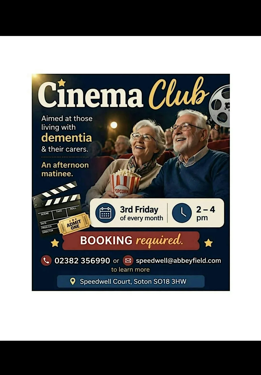 Speedwell Court Cinema Club at Speedwell Court