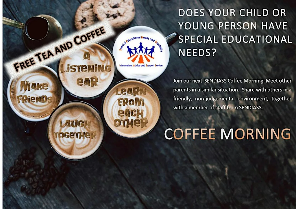 Coventry SENDIASS Coffee Morning September 2026 at Coffee Tots