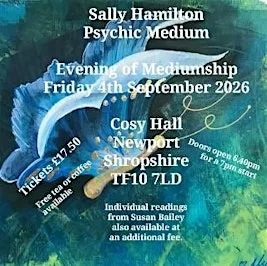 Evening of Mediumship at Cosy Hall