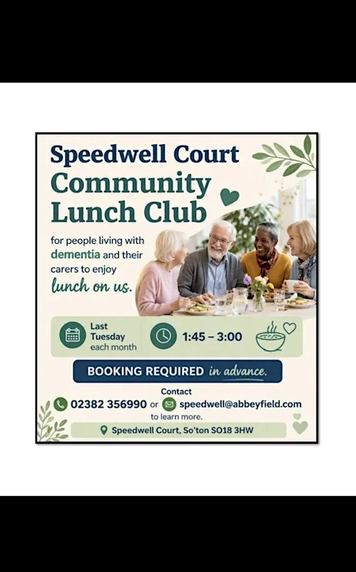 Speedwell Court Community Lunch Club