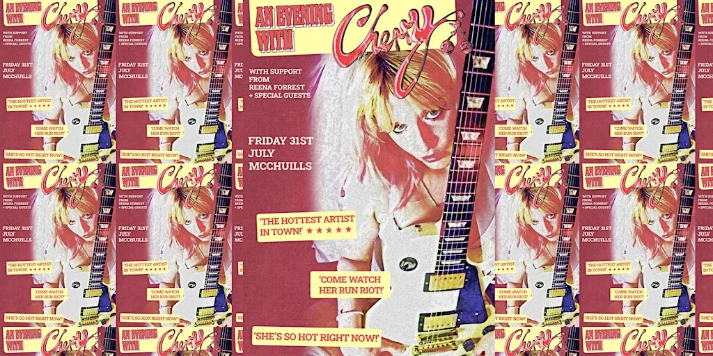 An Evening With Cherry + Reena Forrest and Special Guests at McChuills Music Bar & Venue