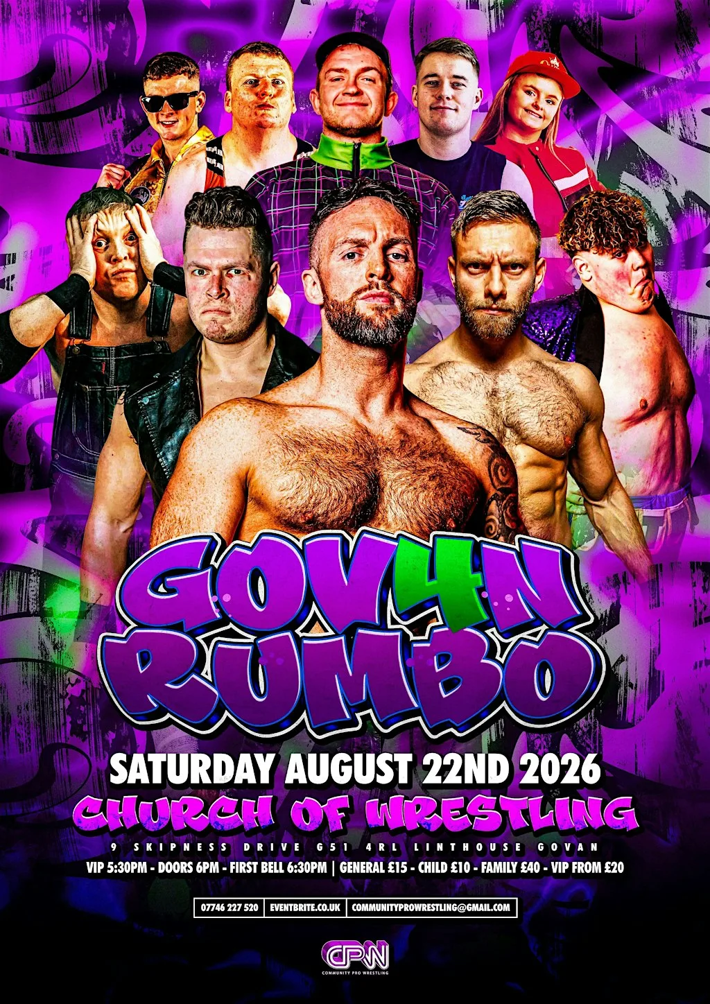 Govan Rumbo 4 at Church of Wrestling