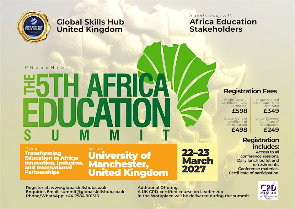 The 5th Africa Education Summit at The University of Manchester