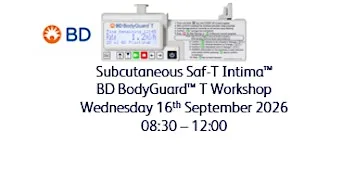 Subcutaneous Saf-T Intima™ BD BodyGuard™ T Workshop at MSIP Ltd Dundee