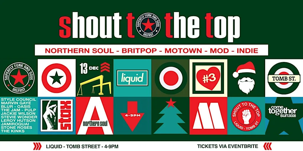 Shout To The Top Christmas Party! at Liquid Belfast